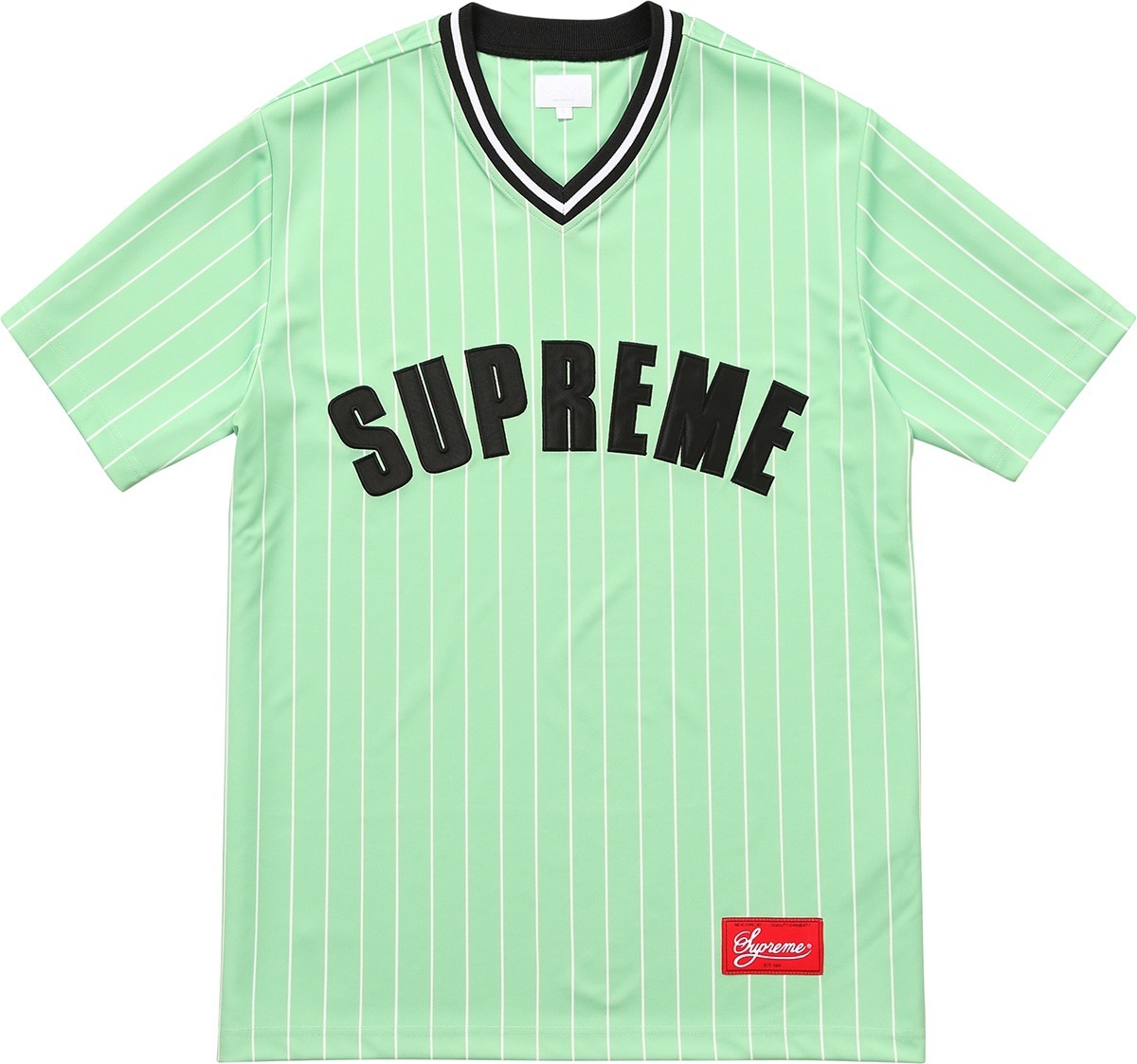 Pinstripe Baseball Jersey view 2